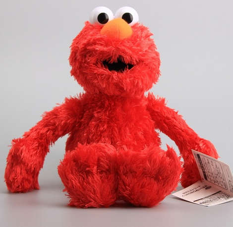 Sesame Street Elmo Plush Toy - Approx 33cm