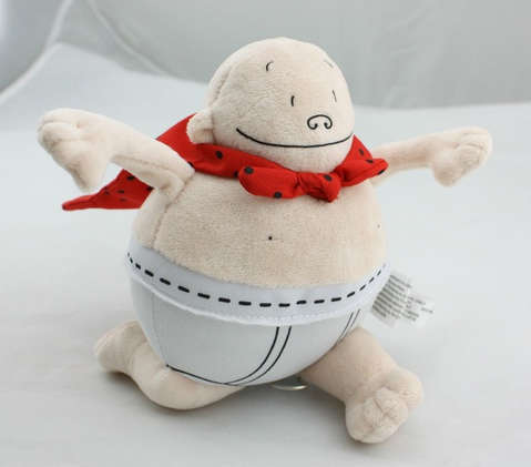 Captain Underpants Plush Toy - Approx 20cm