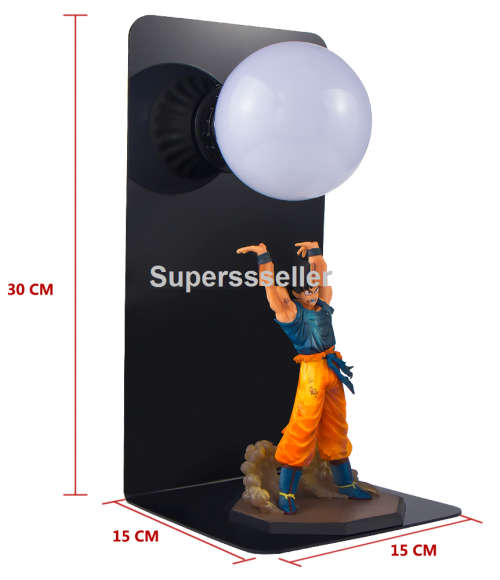 Dragon Ball Z Goku Action Figure With LED Spirit Bomb