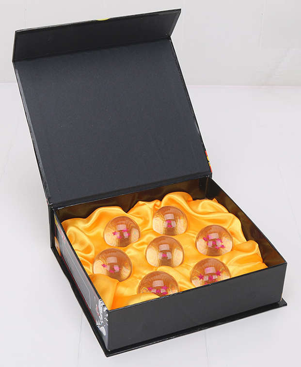 DBZ Dragonballs with Original Box - Dragon Ball Z - Clear Dragon Balls