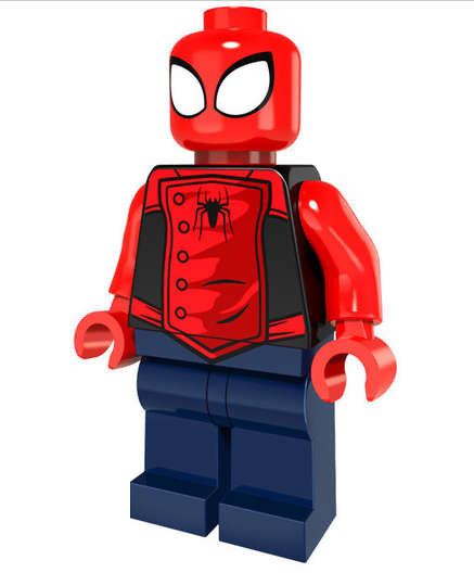 Spiderman Lego -compatible Minifigure - Spiderman Mini