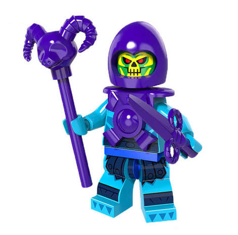Lego -compatible Minifigure - Skeletor