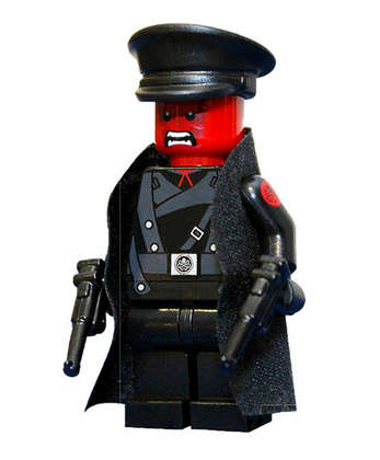 Lego -compatible Minifigure - Red Skull