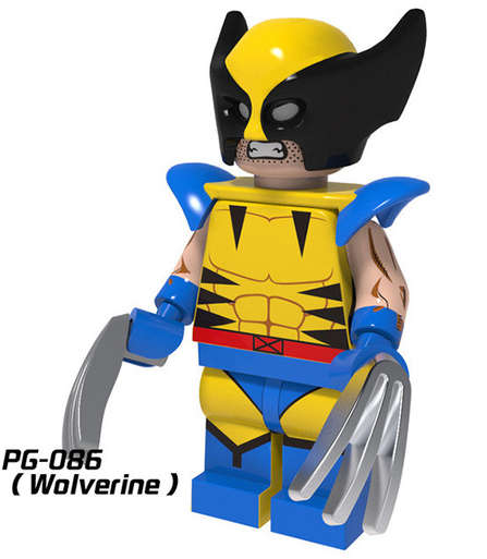 Lego -compatible Minifigure - X-Men Wolverine