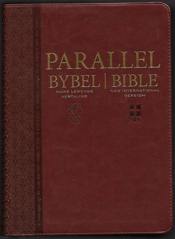 Parallel Bybel/Bible NLV/NIV (Afrikaans, English, Imitation Leather / fine binding)
