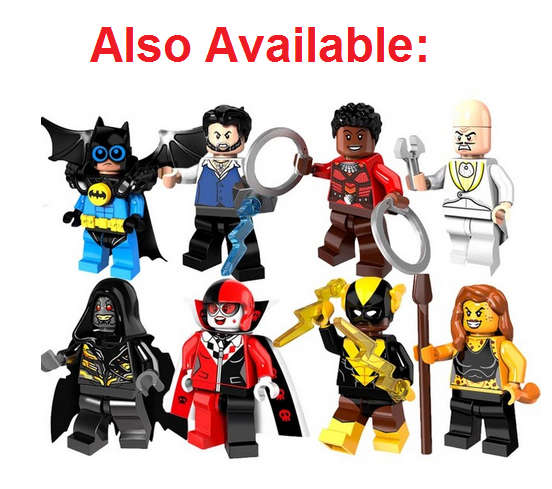 DC Comics Cyborg Lego -compatible Minifigure