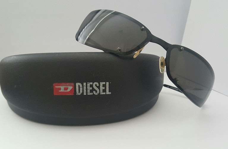 Original Diesel Sunglasses With Original Diesel Cover - Made in Italy