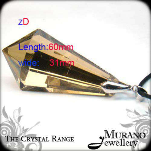 CRAZY Stock Clearance! CRYSTAL Charm PENDANT & Free Gift Necklace