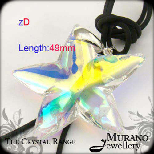 CRYSTAL Charm PENDANT & Free Gift Necklace