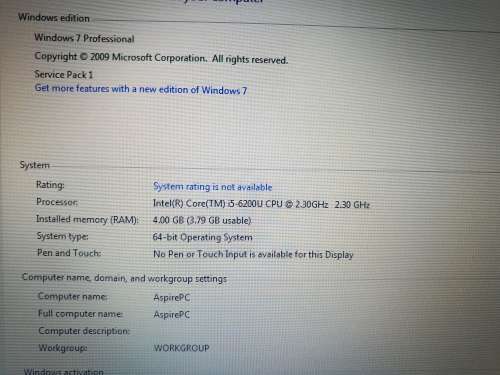Acer Aspire E17 E5-773G-56Q5 Gaming Spec