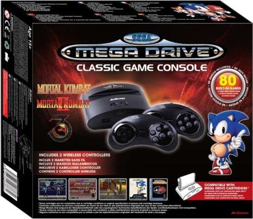 Sega Mega Drive: Arcade Classic Console - Mortal Kombat Edition (80 Games)
