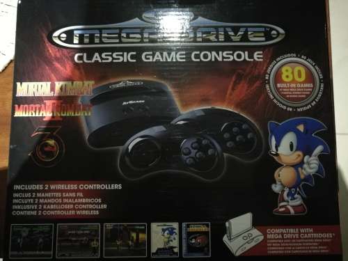 Sega Mega Drive: Arcade Classic Console - Mortal Kombat Edition (80 Games)