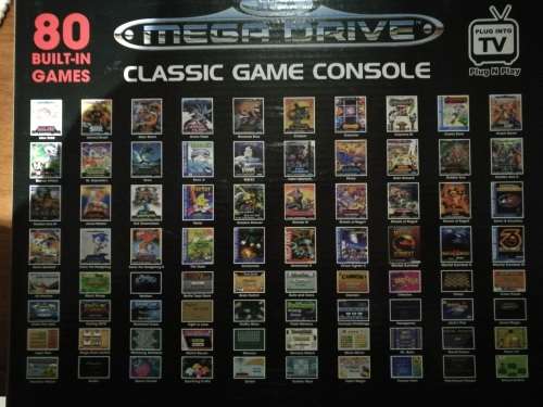 Sega Mega Drive: Arcade Classic Console - Mortal Kombat Edition (80 Games)
