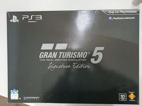Gran Turismo 5 Signature Edition Collectors  (Excluding Game) - PS3