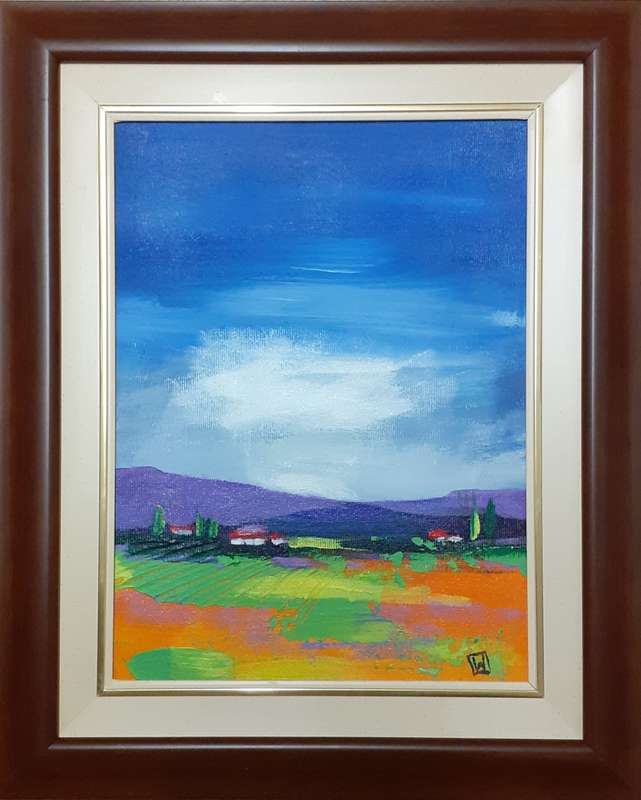 WENDY EATON - Acrylic Landscape Pair