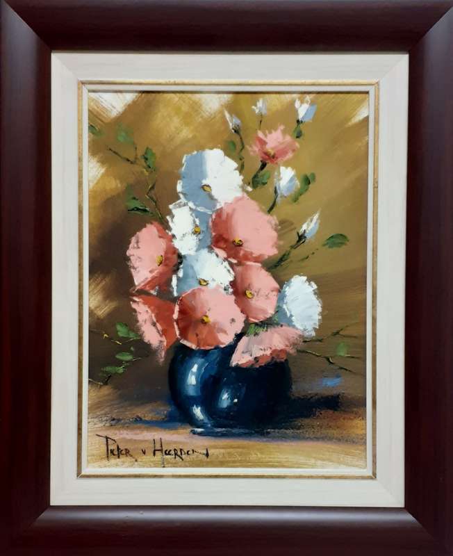 Pink & White Poppies