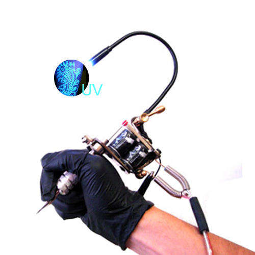 UV Clip-on Light for Tattoo Machines - High Quality!