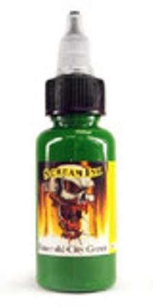 Tattoo Ink - Scream New Formula - Emerald City Green - 1oz - SPECIAL!