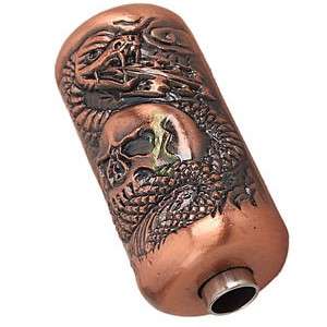Tattoo Grip - Carved Empaistic Snake & Skull Grips - 25mm