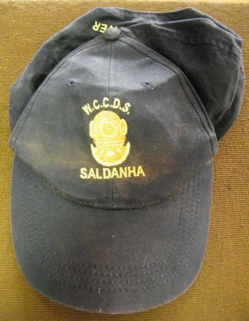 W.C.C.D.S. Saldanha Commercial Diver cap - as per photo