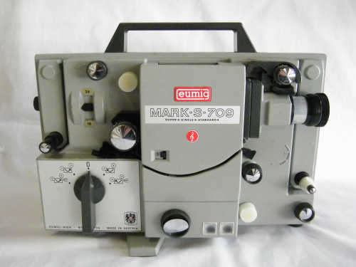 Eumig Mark-S-709 projector - no power cable - as per photo