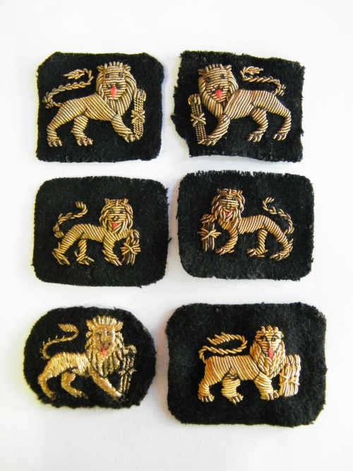 Lot of 6 SA Navy badges - as per photo