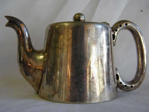 Silver Plated Tea pot - some plating worn - as per photo