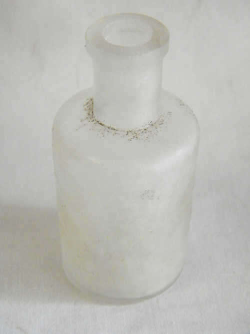 Antique glass bottle - as per photo