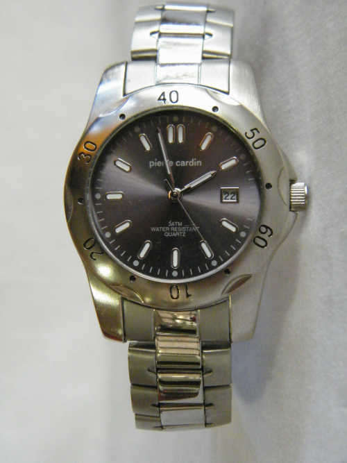 Pierre Cardin 3ATM mens quartz watch - not tested - as per photo