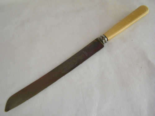 JH Potter Sheffield bread Knife - as per photo
