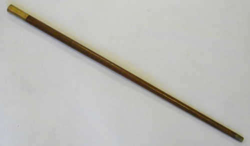 SAAF Swagger stick - brass & wood - as per photo