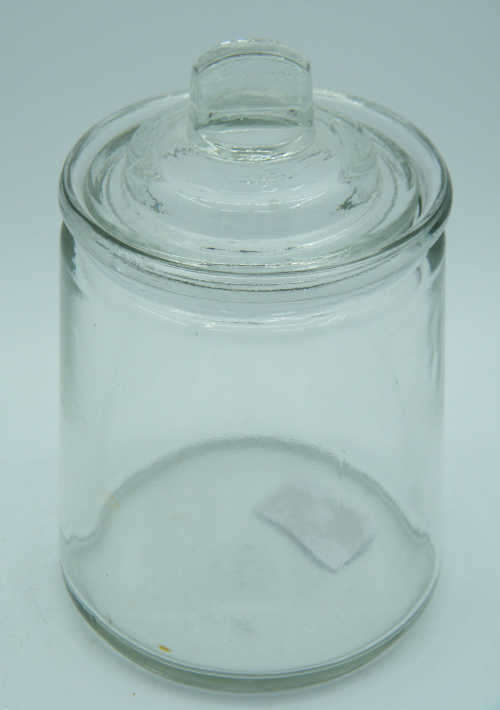 Glass Mustard Pot - as per photo