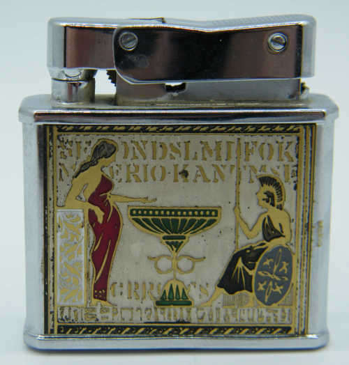 Penguin  Greece themed lighter - as per photo