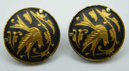 Vintage Italian Clip-on earrings - as per photo