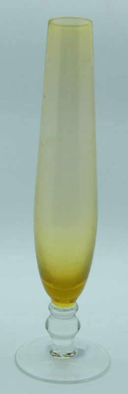 Purple Yellow vase - as per photo
