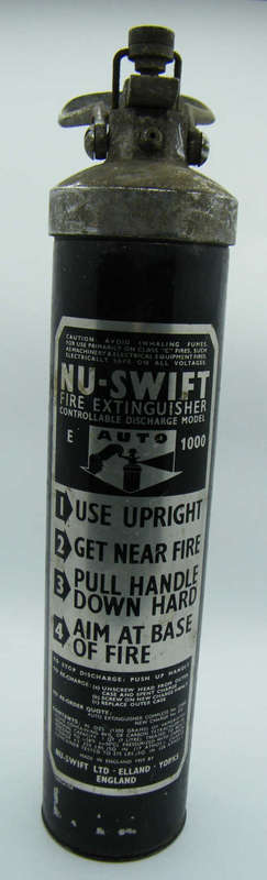 Vintage Nu-Swift fire extinguisher - as perphoto