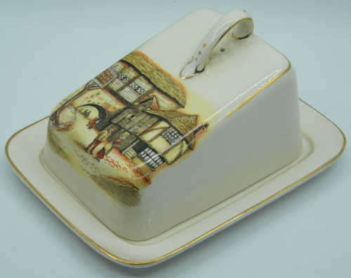 Vintage Sandland Ware Butter Dish - as per photo
