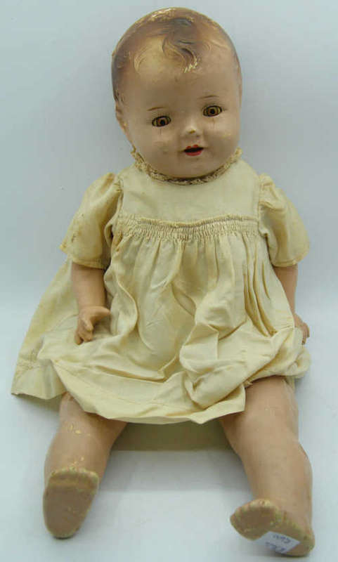 Vintage Composition Doll - as per photo