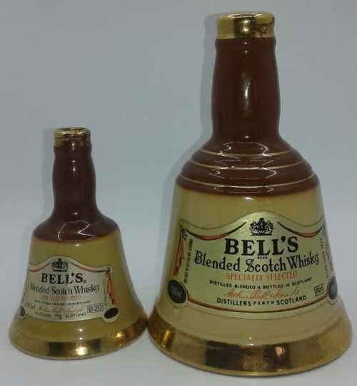 Pair of WADE Bells bottles - as per photo