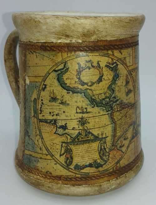 Handmade Atlas Mug - as per photo