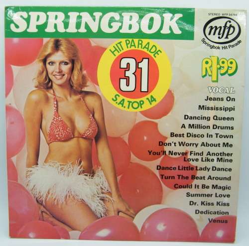 SPRINKBOK Hit Parade No. 31 Lp - as per photo