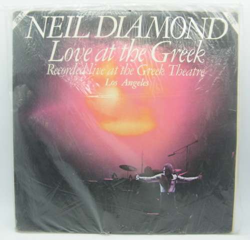 Neil Diamond Love at the Greek Lp - as per photo