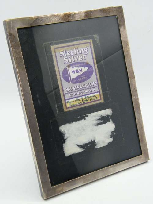 W&W Hallmark Silver Frame - as per photo