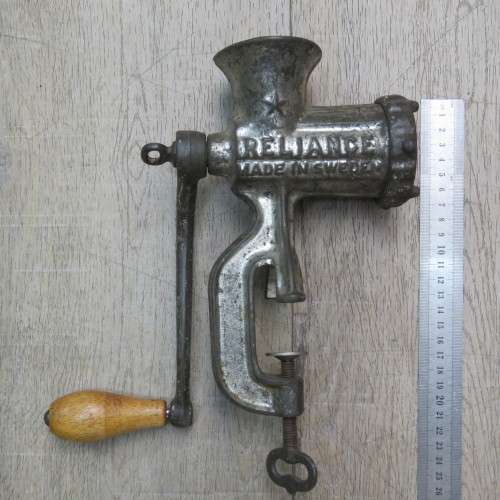 Vintage Husqvarna Reliance 5 meat mincer - no blade