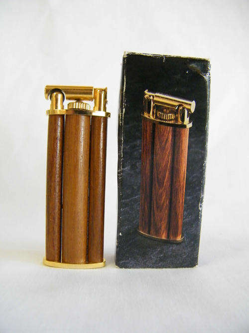 Wood Gas/Flint pocket lighter - as per photo