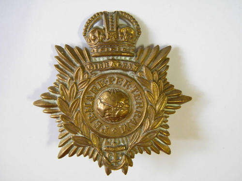 Great Britain Royal Marine Light Infantry Helmet plate - as per photo