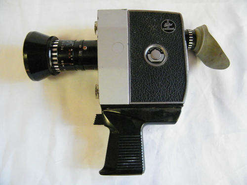 Bolex P40 movie camera in bag - working - as per photo