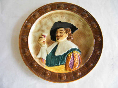 Happy days porcelain wall plaque by Falcon Ware - On sale was R250