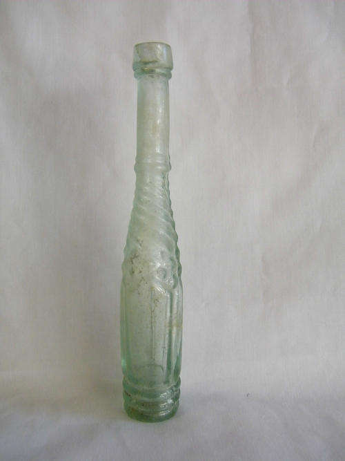 Vintage lime cordial bottle - as per photo