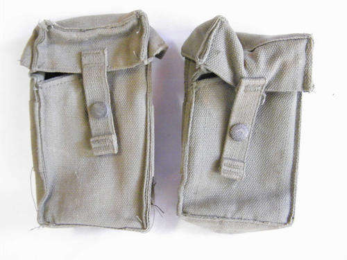 Pair of SADF bush war R1 ammo pouches - as per photo